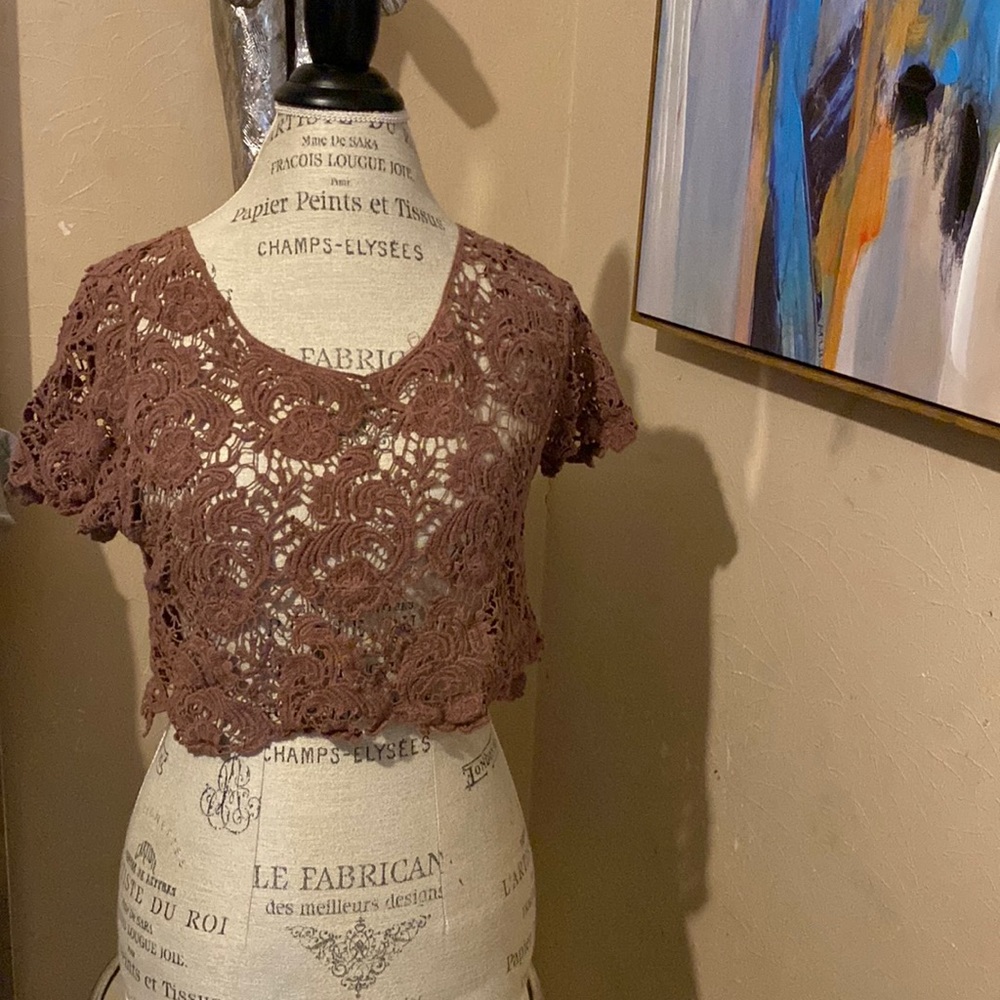 Crotchet blouse